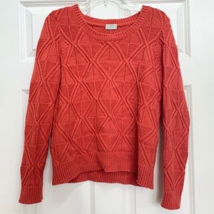 MADEWELL Wallace orange sweater